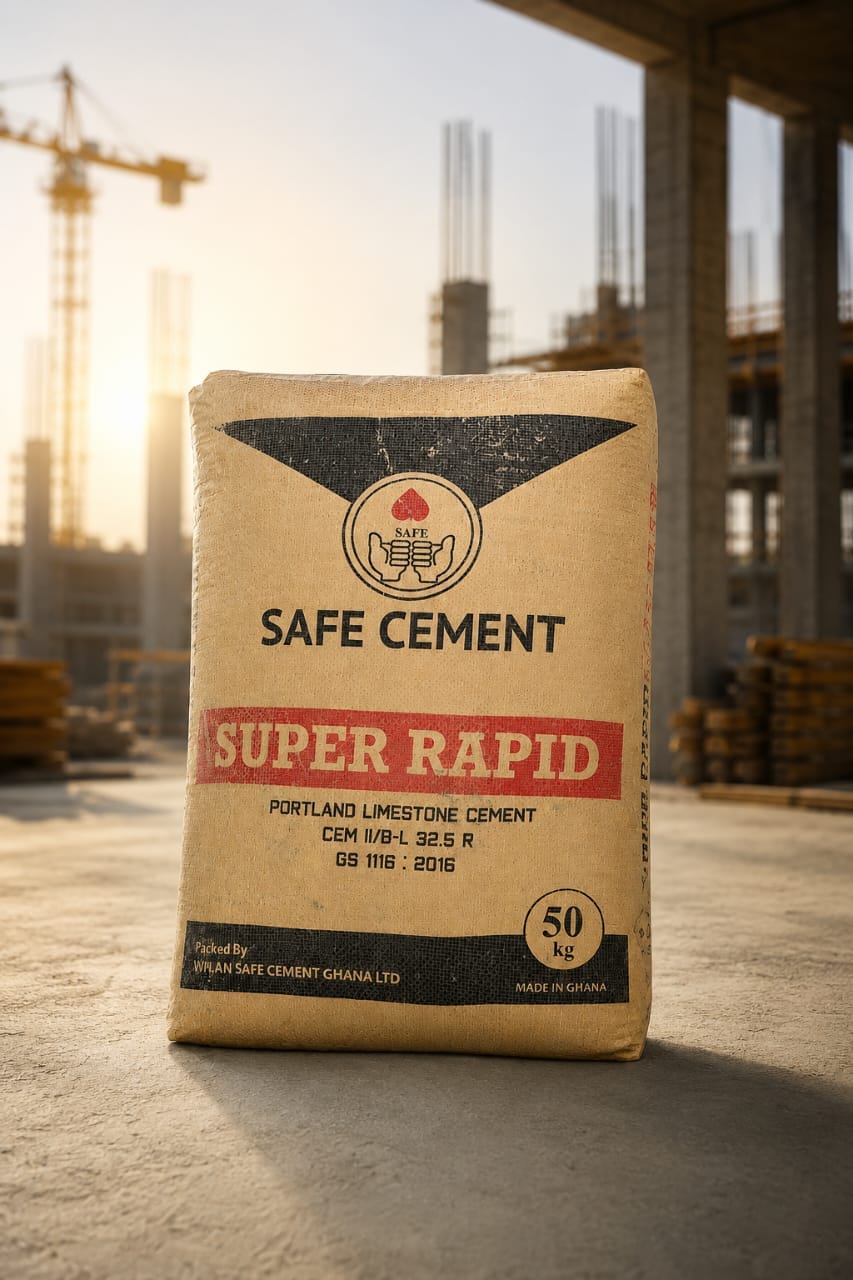 SAFE CEMENT Super Rapid 32.5R cement bag, 50 kg